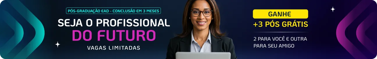 Pós-graduação EAD: ganhe 3 pós grátis