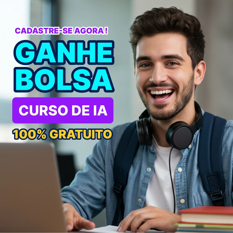 Ganhe uma bolsa para um curso de IA 100% gratuito